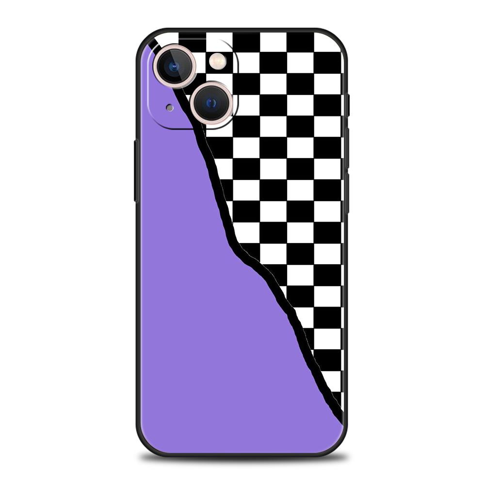 Luxury TPU Soft Phone Case For iPhone 17 Air 16E 16 11 15 14 Pro MAX 12 13 7 8 Plus X XR XS SE 2022 Cover chess board art