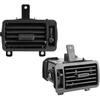 Acouto Dash Air Outlet Vent for Pajero Montero Shogun V31 V32 V33 V43 1 Pair of Dashboard A/C Outlet Front Air Conditioner Vents Left + Right Black