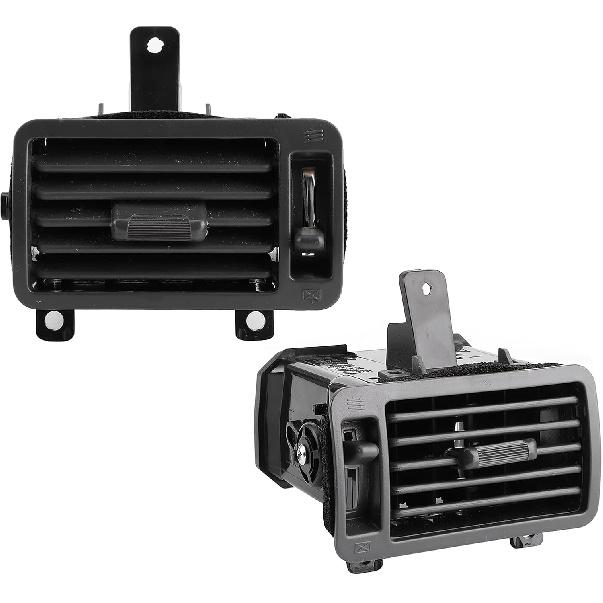 Acouto Dash Air Outlet Vent for Pajero Montero Shogun V31 V32 V33 V43 1 Pair of Dashboard A/C Outlet Front Air Conditioner Vents Left + Right Black