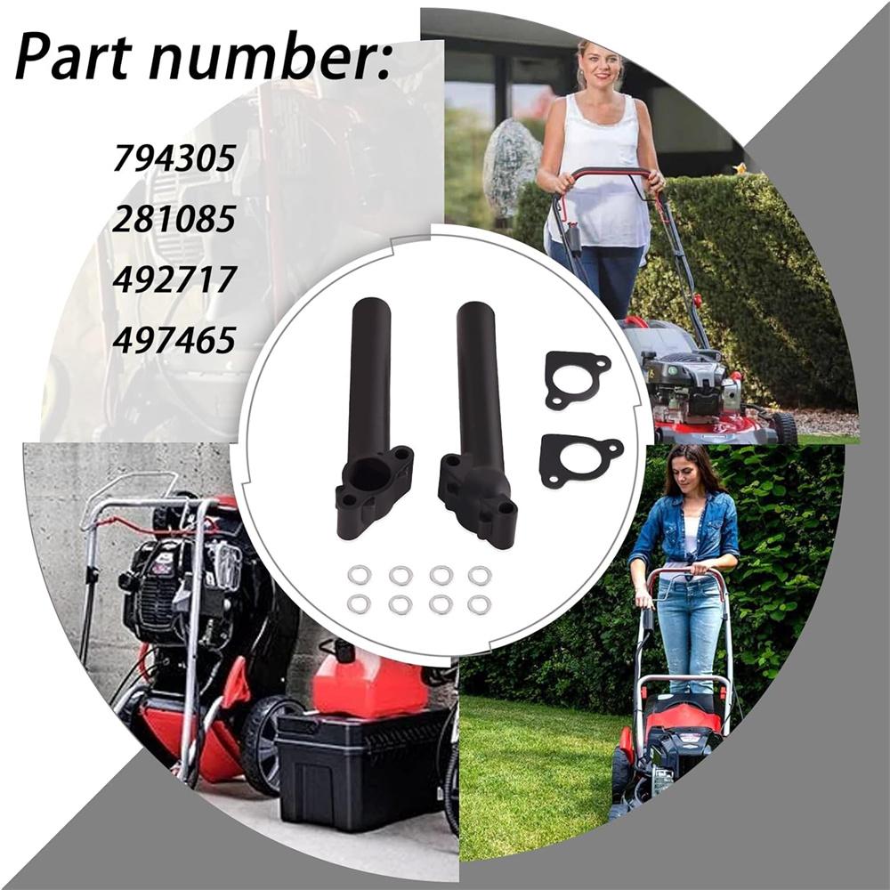 2 Stück Ansaugkrümmer Ansaugkrümmer Ansaugrohr Für 794305 281085 492717 497465