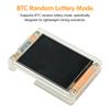 NerdMiner V2 Hashrate, Display Inteligente, Solo de Cripto, Loteria, Nerd Miner, Minerador de Bitcoin ESP32-2432S028, 355KH/s, Micro USB de 2,8 polegadas