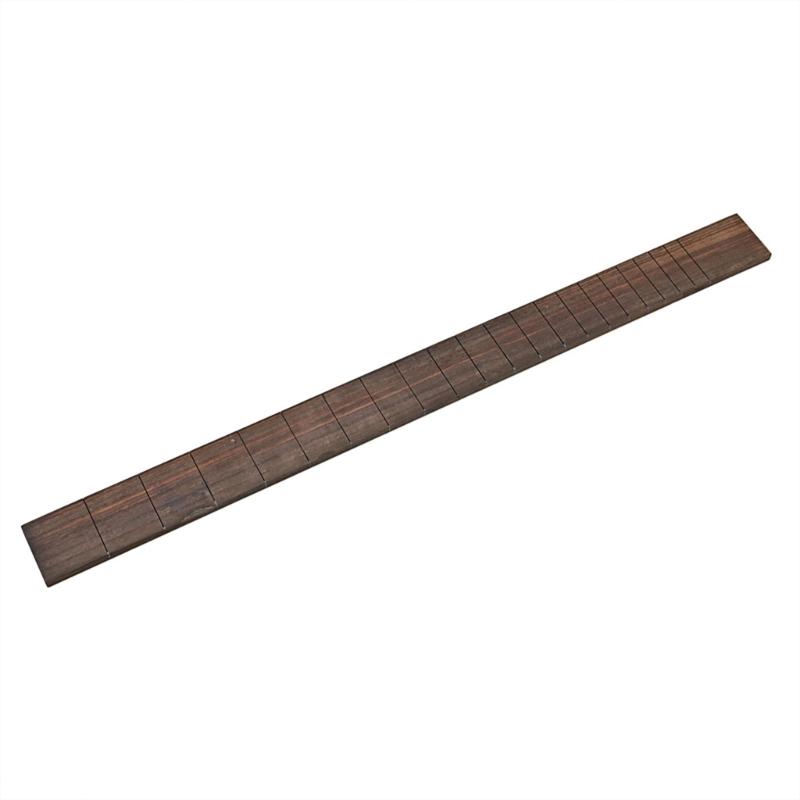 Podstrunnica z palisandru do gitary z 21 progami Ręcznie robiona podstrunnica do gitary typu Cigar Box Akcesoria do gitary DIY Trwała
