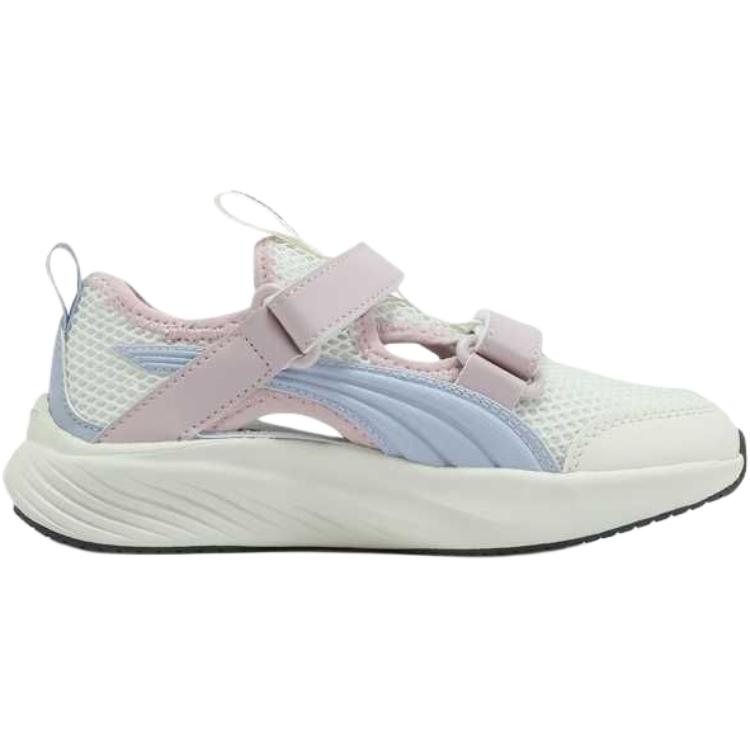 Puma Pounce Lite Fabric Ct Sandal Ps Comfortable Durable Low Top Sandals Kids Sandals White Blue Red 404324-03