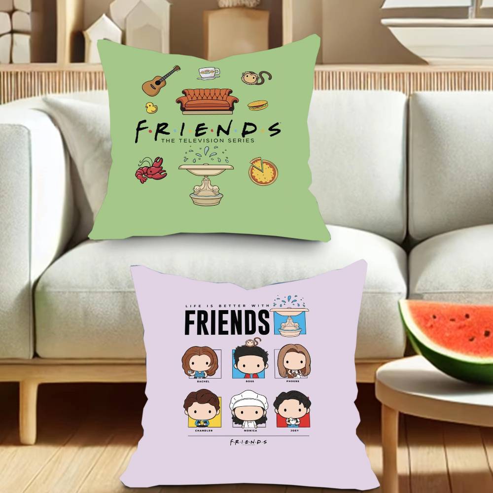 Classic TV Shows Friends-Famous cartoon  Pillowcases cushion covers living room sofas home decor gifts