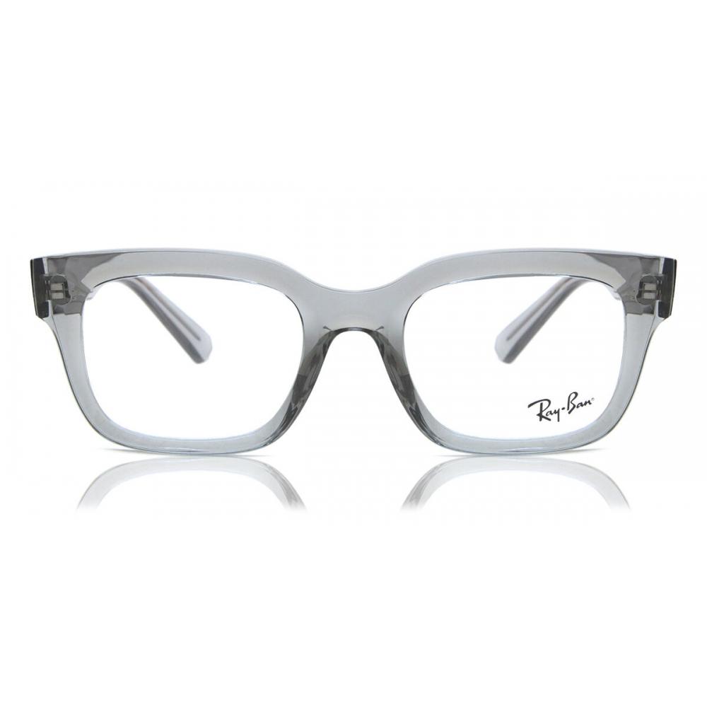 

Ray Ban Rx7217 Chad 8263 Unisex Eyeglasses Transparent Grey/54
