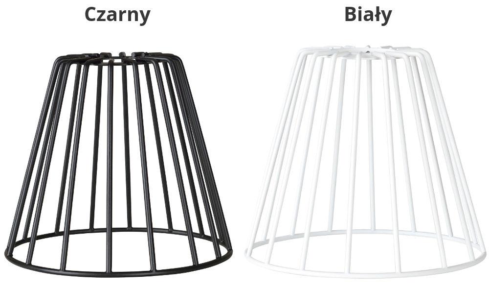 E27 Metall-Lampenschirm Weiß Schwarz für Loft-Drahtlampen