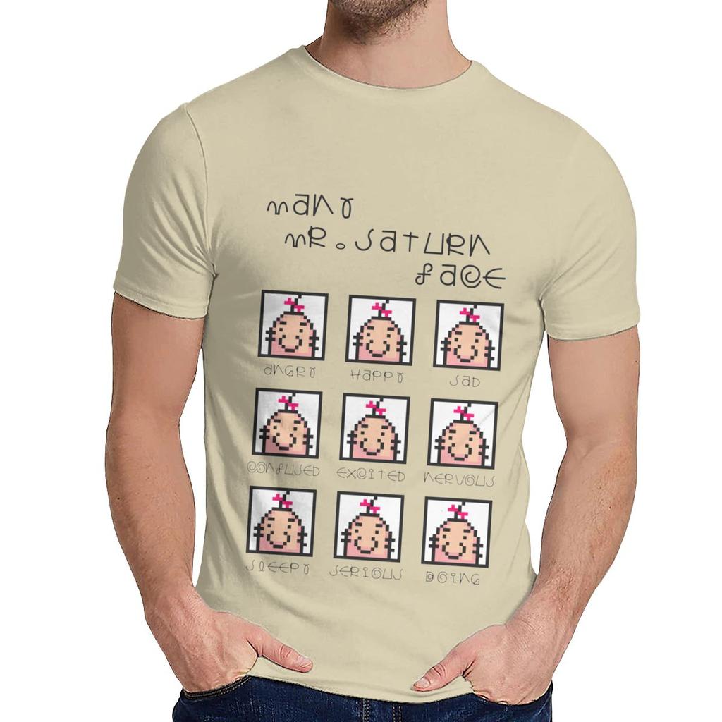 O Neck Many Face Earthbound Mother Rpg T Shirt Crazy For Male Natural Cotton La