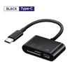 Fro 3-in-1 Type-C Adapter TF SD Memory Card Reader OTG USB C USB2.0 Card Connector Suitable for MacBook USB Type C Adapter
