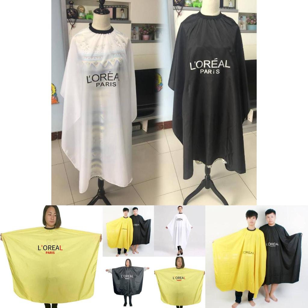 Salon Haircut Apron With Waterproof Polyester Fabric For Barbers And Hairdressers