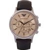 Renato Large Brown Leather Men's Quartz Chronograph AR2433