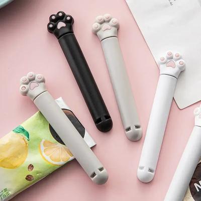 New 6pcs Cute Cat Claw Closure Clip Food Bag Clip Kitchen Snack Food Preservation Sealed Clip Kitchen Accessorie Tools
