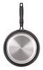 Pearl Metal Frying Pan, Black, 22cm, Teflon Select Coating, Induction Compatible, Marble Fan, HB-3882