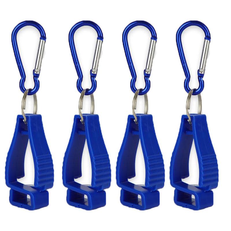 4/10PCS Glove Clip Hanger Safety Glove Holder Aluminum Alloy Working Gloves Clip Work Clamp Safety Work Glove Guard Accessories