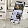 A multifunctional desktop phone holder, transparent phone holder, portable phone holder, TV-watching gadget