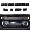 Car Radio CD Switch Button Cover for BMW,Car Front Dashboard Radio CD Number Button Cover Replacement for BMW 3 1 2 4 Series F30 F32 F34 F35