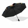 1pc Astrology Zodiac Automatic Folding Umbrella Compact Lightweight Travel Umbrella with 8-Rib Sturdy Frame, Windproof & Self086