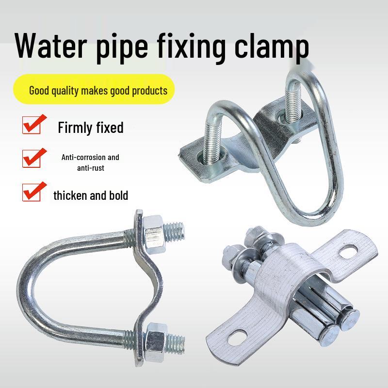 Stainless Steel Double U-Shaped Clamp for Delivery Bed/Galvanized Greenhouse Hose Tube Fastener