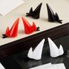 Multiuse Devil Horn Hair Clip Resin Strong Hold Side Clip for Halloween Costume Event And Masquerades Photography