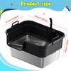 Large Cat Litter Box for Indoor Cats and Kittens, Easy To Clean, High Sides,