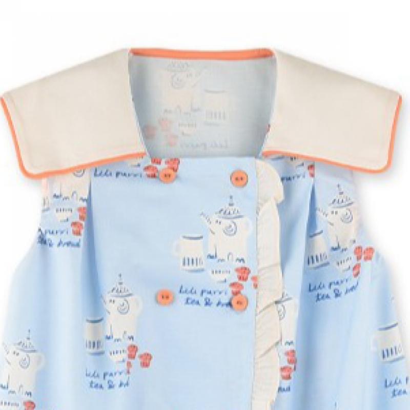 [lilipuri] Summer Tea Party Dress  Sky Blue 