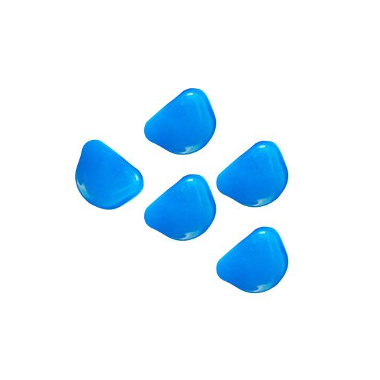 4.5cm Luminous Stones Dark Pebbles Fish Tank Glow In The Aquarium Rocks Pebbles
