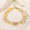 JD Natuursteen Citrien Onregelmatige Kralen Geluk Rijkdom Armbanden Dames Mode Genezende Kristal Ketting Armband Vrouwelijke Feest Cadeaus