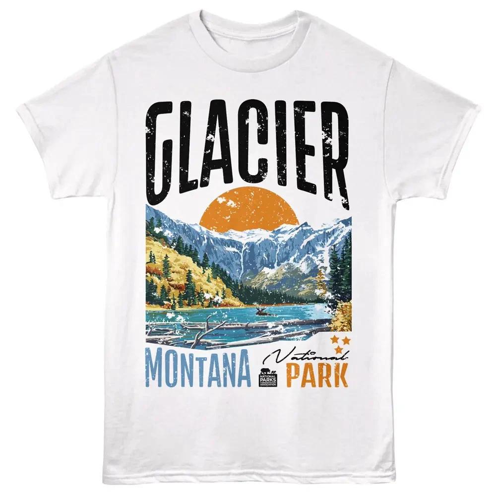 Glacier Park Montana Sunrise Men s T-Shirt M