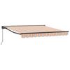 Retractable Awning Frame Blue and Orange 350 X 250 Cm