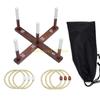 E7Ce Natural Hoop Throwing Toy Appropriate For Indoor Outdoor Entertainment