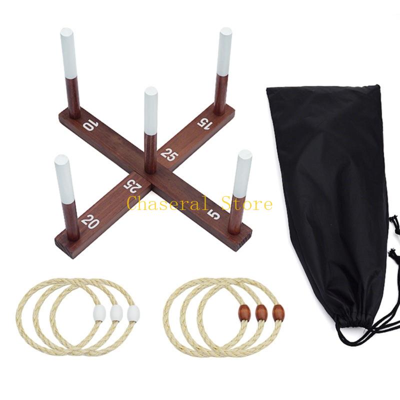 E7Ce Natural Hoop Throwing Toy Appropriate For Indoor Outdoor Entertainment