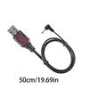 USB Charging Cable Power Supply Wire 3.6V Lithium Batteries Charger Cord Line with 3.5mm Connectors for Toy Car Robot