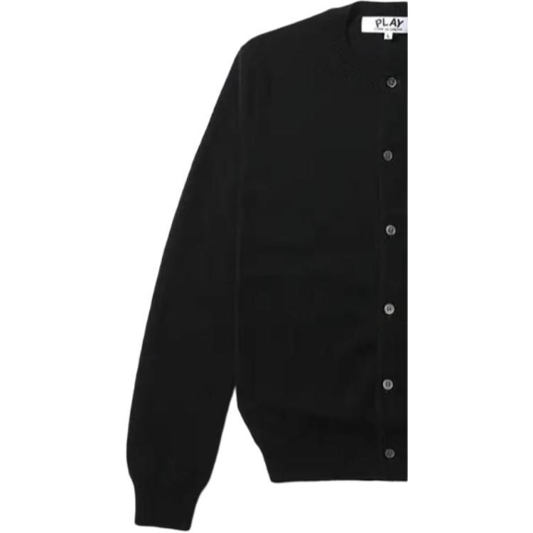 Comme des Garçons PLAY (WMNS) COMME des GARCONS PLAY Cardigan Invader Emblem 'Black' Women's AZ-N083-051-1