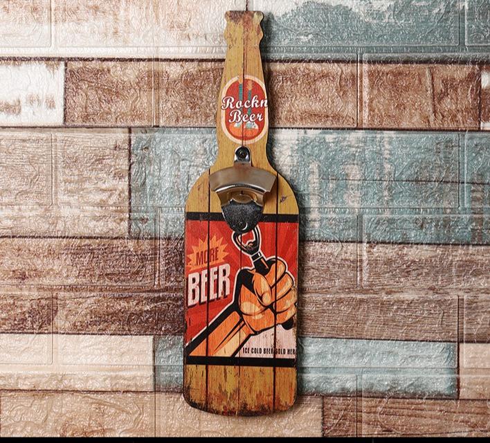 Bottle Opener Restaurant Wall Creative Decoration Item Bar Restaurant Barbecue Shop Hanging Piece Unique Bottle Opener