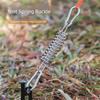 Hohe Elastizität Spanner Fester Haken Edelstahl Zeltspanner Camping