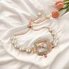 Women Temperament Alloy Bracelet Quartz Watches Ladies Wristwatch