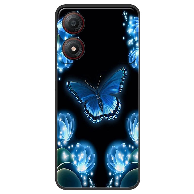 Per ZTE Blade A34 4G Custodia Antiurto TPU Morbido Silicone Cover per Telefono per ZTE Blade A 34 Custodia Verniciata per BladeA34 Lusso Cover