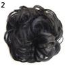 Famous Beautyful Lady Wavy Bud Synthetic Extension Hair Bun Curly Chignon Hairpieces