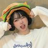 Fashionable Cute Versatile Funny Burger Hat Party Casual Personalized Hat
