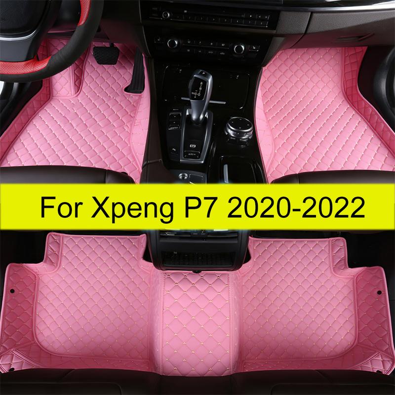 Car Floor Mats For Xpeng P7    Auto Interiors Accessories Foot Rugs Products Automobiles Covers Replacement Pedals