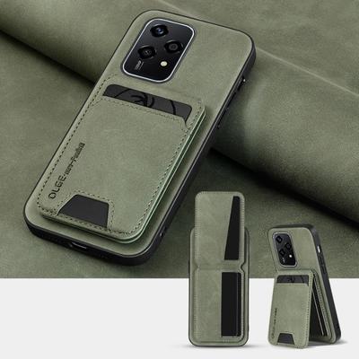 Nuovo Portafoglio in Pelle a Tinta Unita con Fessure per Carte e Supporto Custodia per Telefono Antiurto per Honor 200 Pro Lite 100 90 70 50 X8B X50i Cover Posteriore