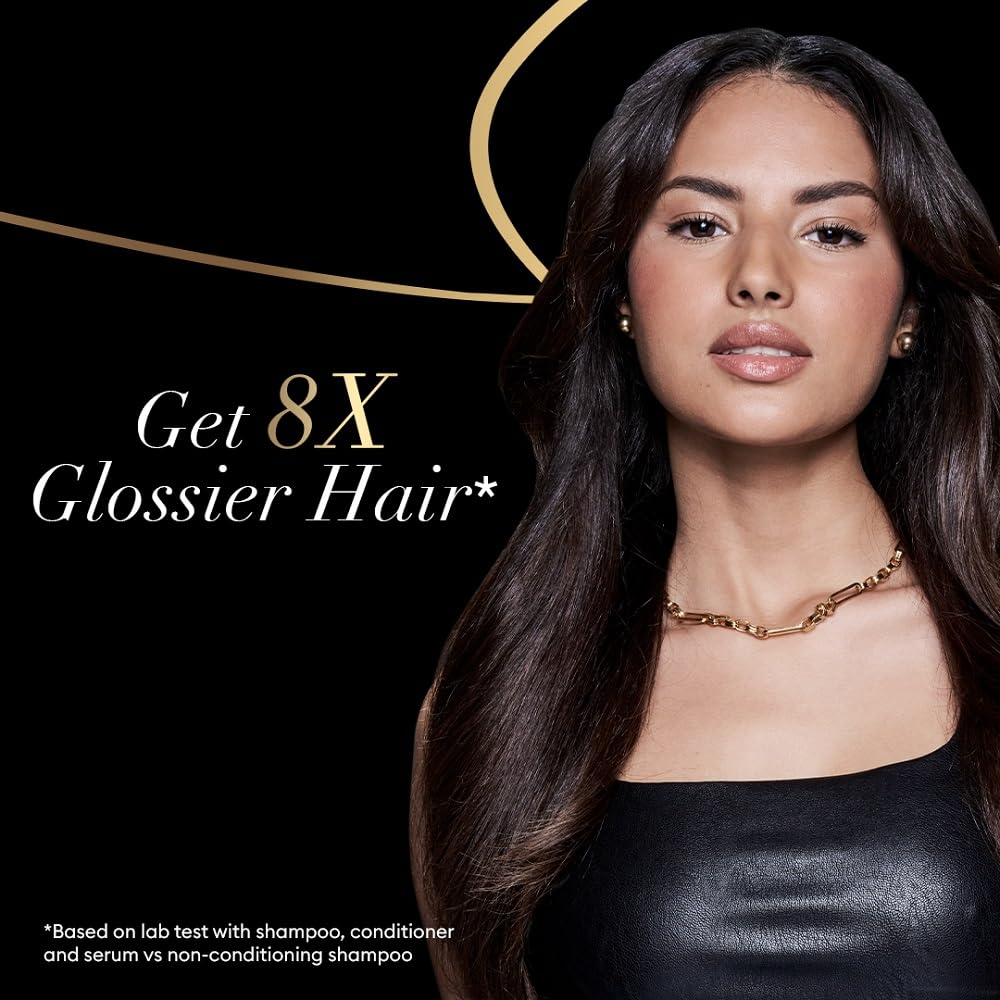 TRESEMME Ultimate Gloss Serum, 100ml, for Manageable and Glossy Hair, with Amino Gloss Complex, Lamellar Glossing Technology, Paraben-Free, Heat