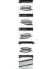 Oshan X5 21 Rain Deflector: 3D Stainless Steel Trim & Shield Sticker Accessory
