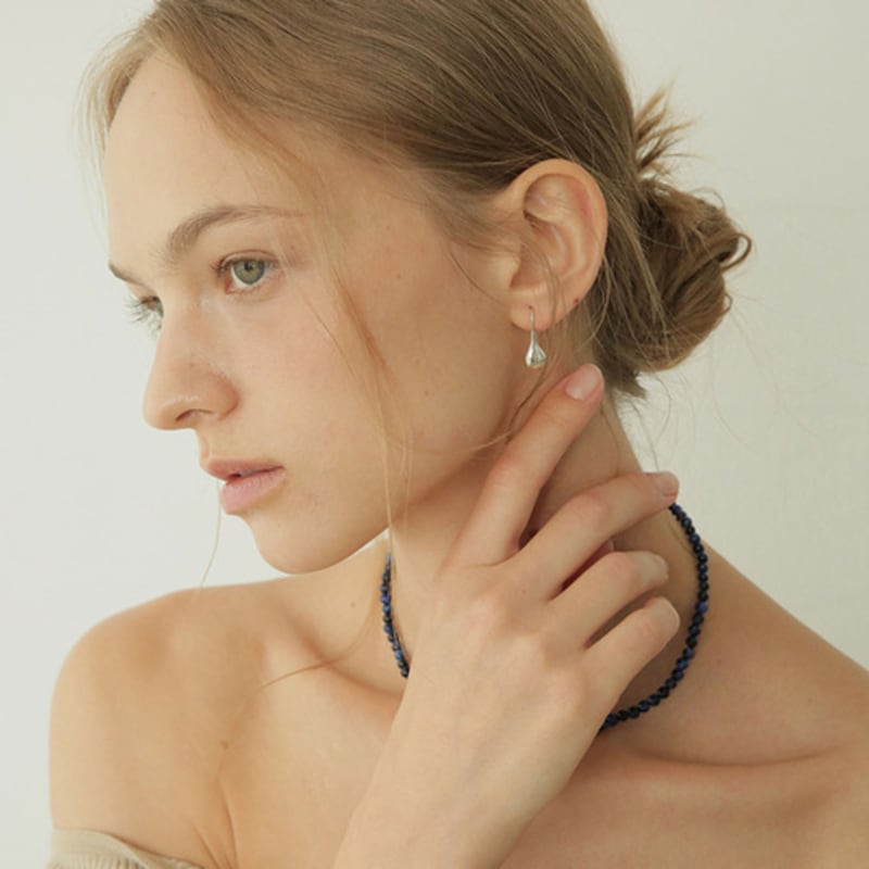 Modernlike 14k Gold-filled Silver Polka Drop Earrings