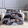 Serie Bellezza Vera Hwang in Youp Cha EunWoo Coperta di Flanella Arte Stellare Coperta Calda per Letto Camera da Letto Divano Coperta da Picnic Regalo