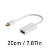 Mini DP To HDTV Adapters Gold Plated Connector 1080P 60Hz For TV Small Portable Design Plugs Play