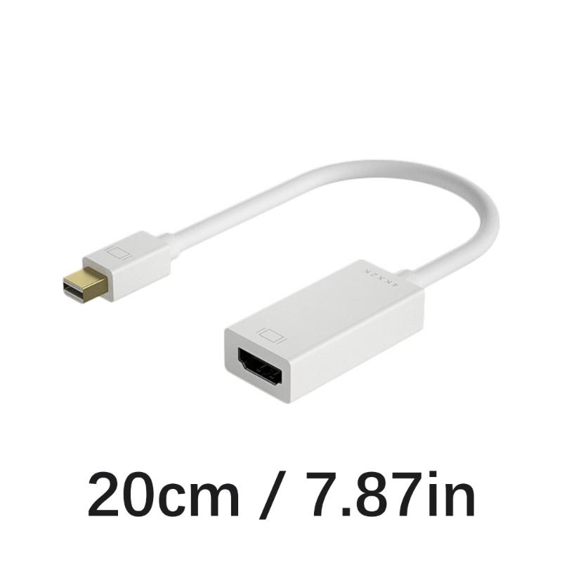 Mini DP To HDTV Adapters Gold Plated Connector 1080P 60Hz For TV Small Portable Design Plugs Play