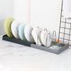 Adjustable Pot Lid Holder Expandable Cookware Dish Rack Practical Kitchenware Storage Rack  Cabinet