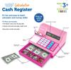 Learning Resources Toy Cash Register Pink with US Dollar LER2629P Genuine Product