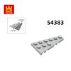 Non-Toxic 62Pcs/Lot 54383 Wedge Plate Right Plate 3X6 With Angle Building Blocks Moc Color Accessories Compatible With Brick Part