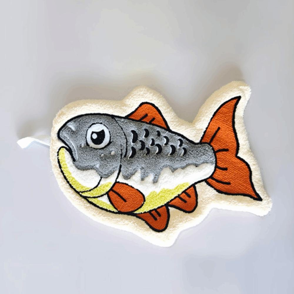 Quick Dry Fishing Hand Towel Absorbent Kitchen Hand Towel Lure Fishing Wipe Cloth Multifunctional